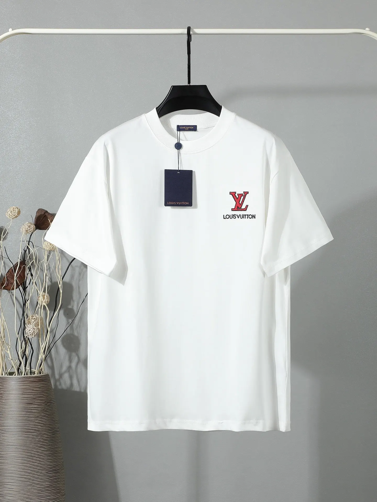 LV 26SS Logo Letter Knitwear Textured Knit