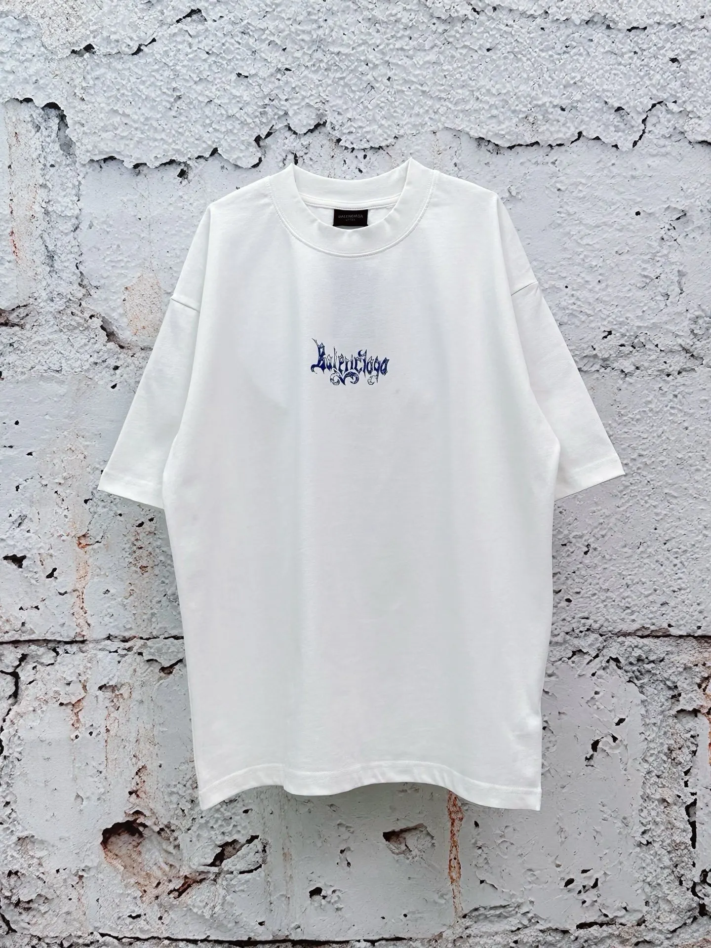 Balenciaga 2026SS Letter Print Short Sleeve T-Shirt Street Casual Style