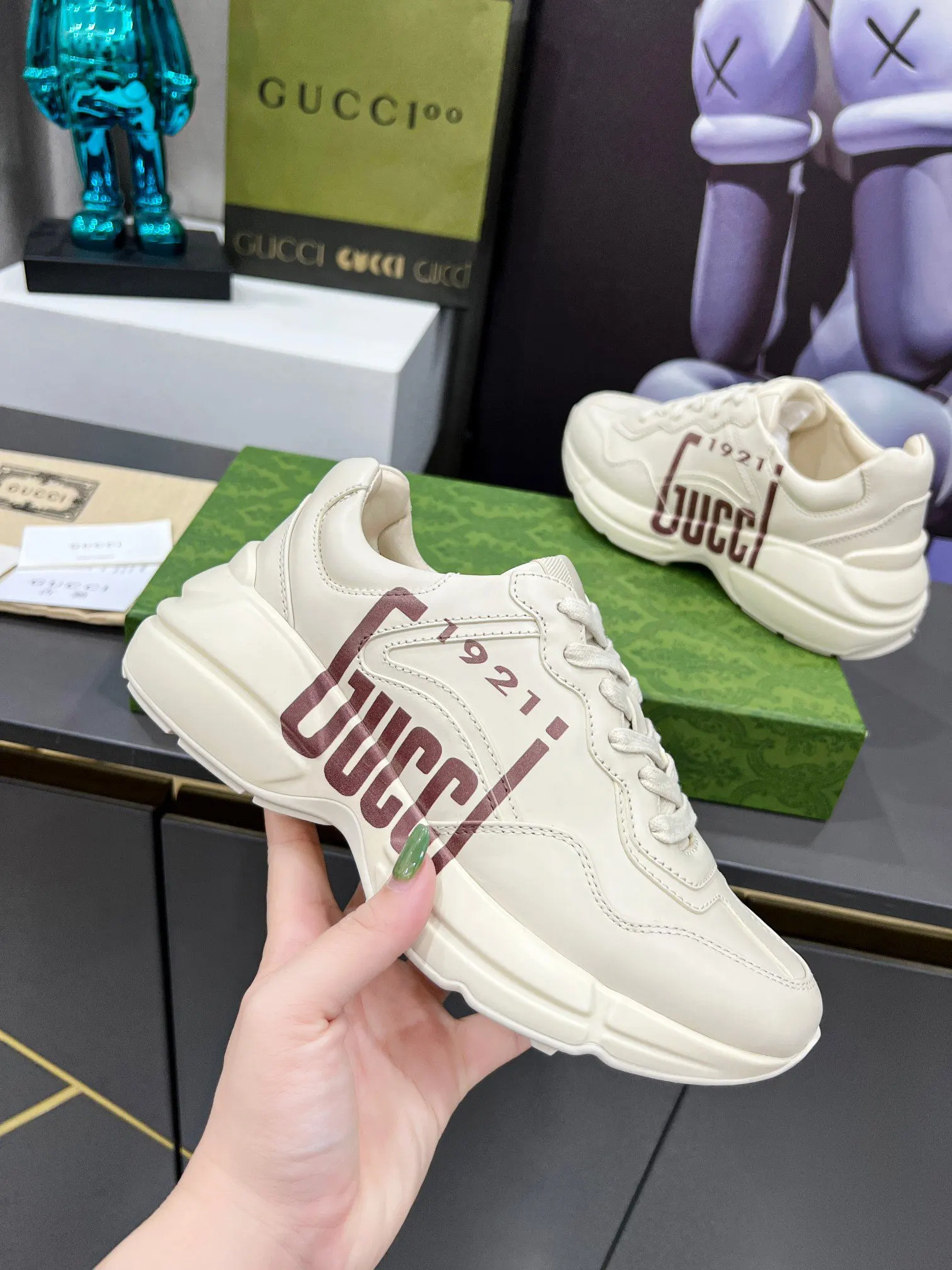 Gucci Logo休閒運動鞋 百搭款