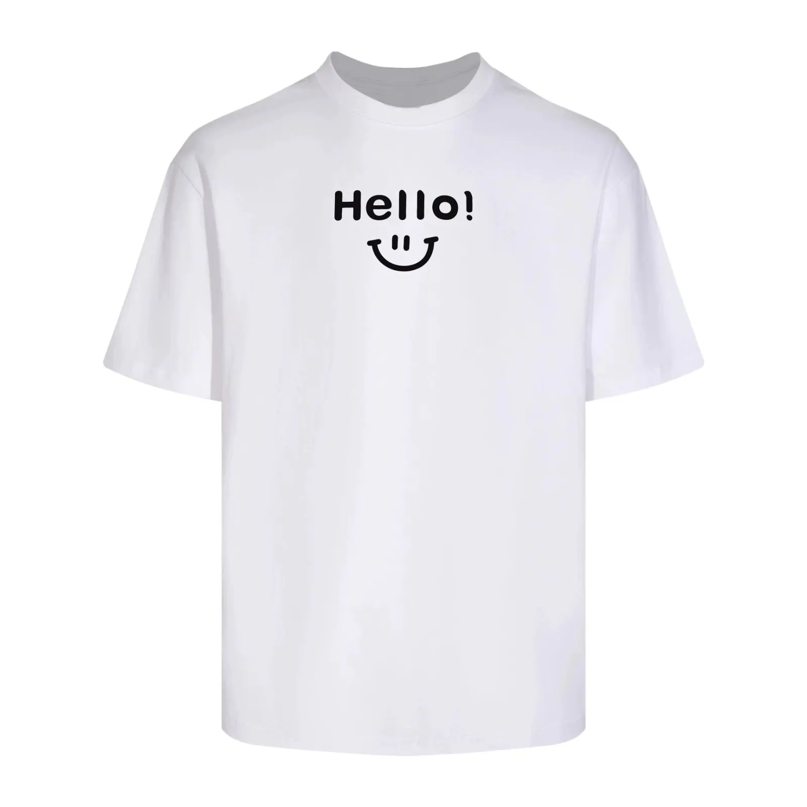 Balenciaga Black Short Sleeve T-Shirt Loose Casual