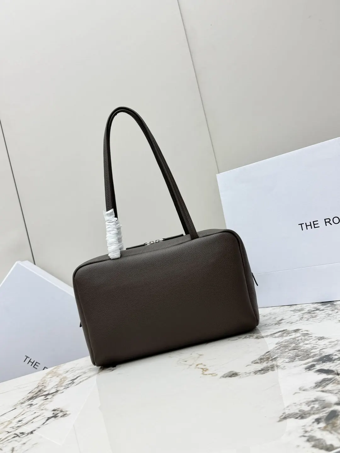 牛皮 玫瑰 TR荔枝纹 THE ROW Astra保 单肩包