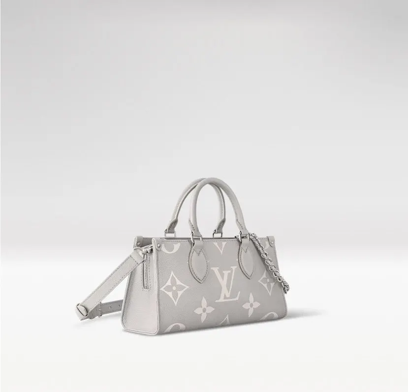 Black Gray Chain Bag