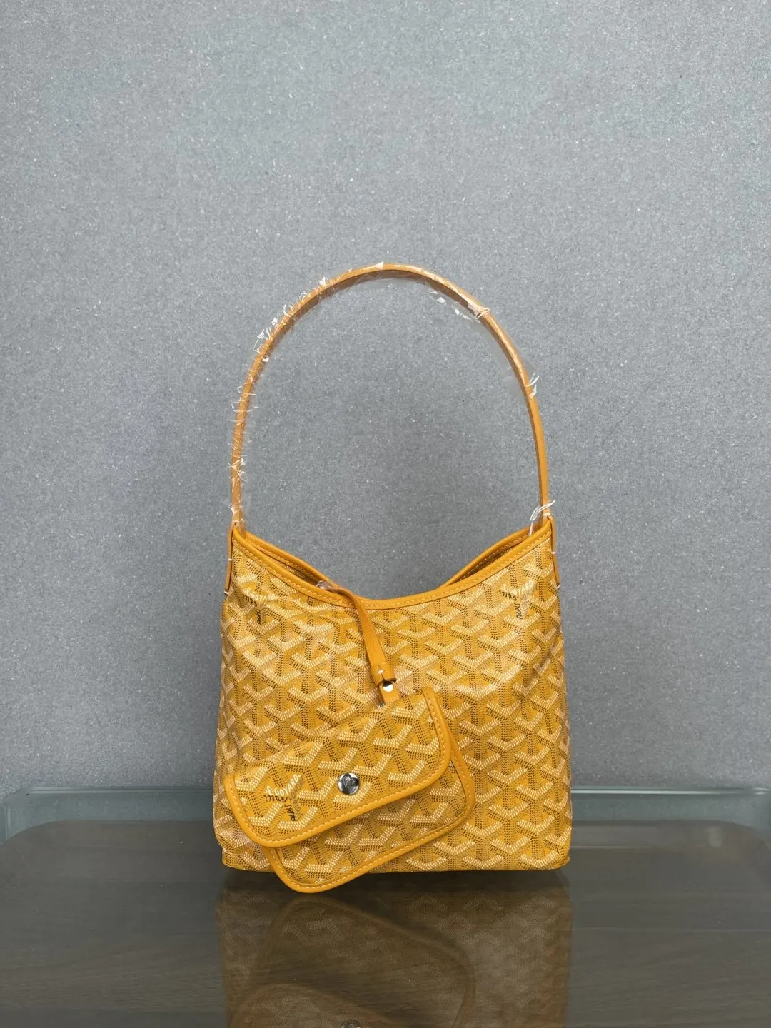 Goyard Hobo 黄色 腋下包 复古腋下背款