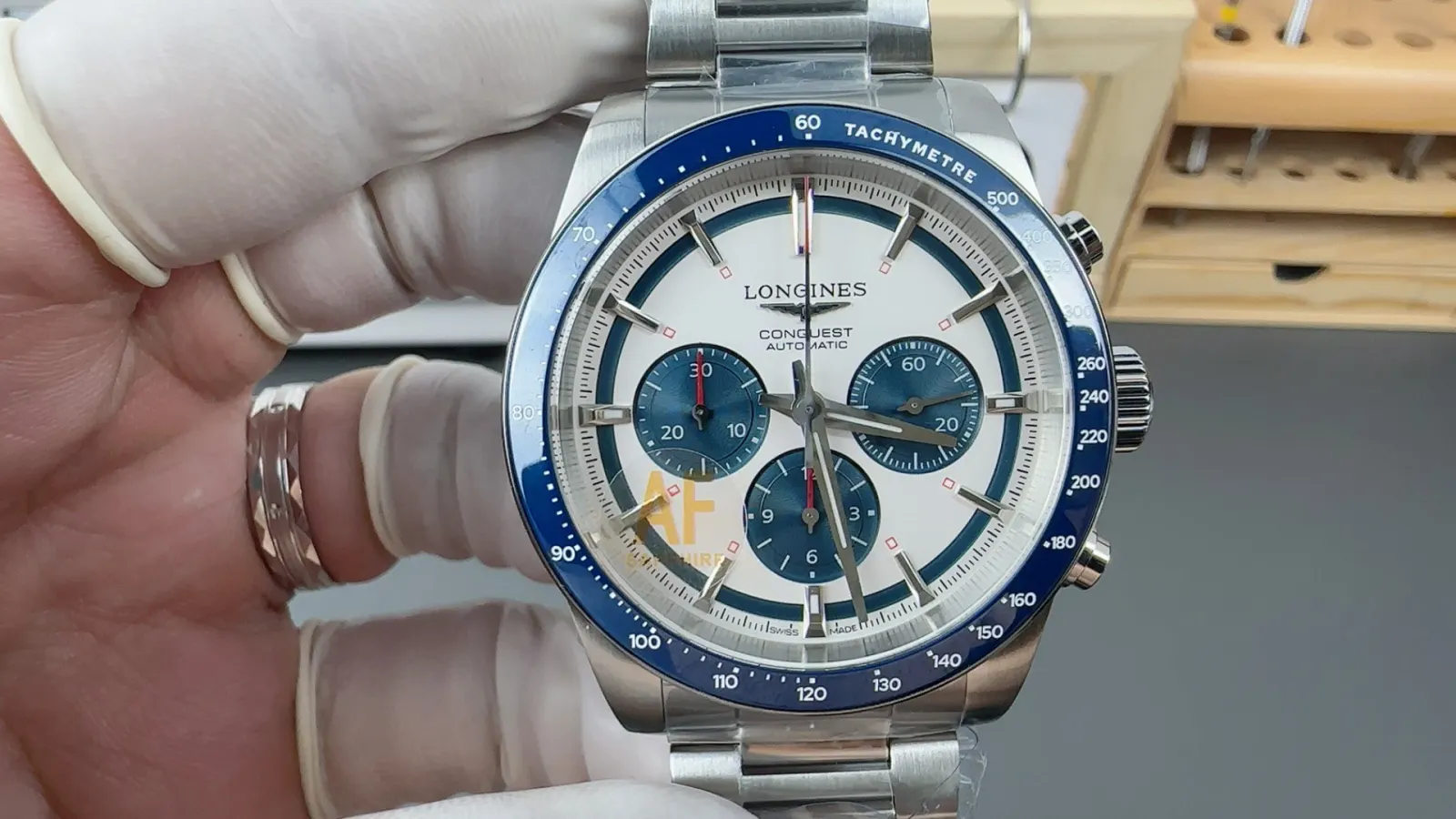 Longines 菲达出品 AF厂 浪琴表康卡斯系列计时码腕表 手錶 經典腕表款