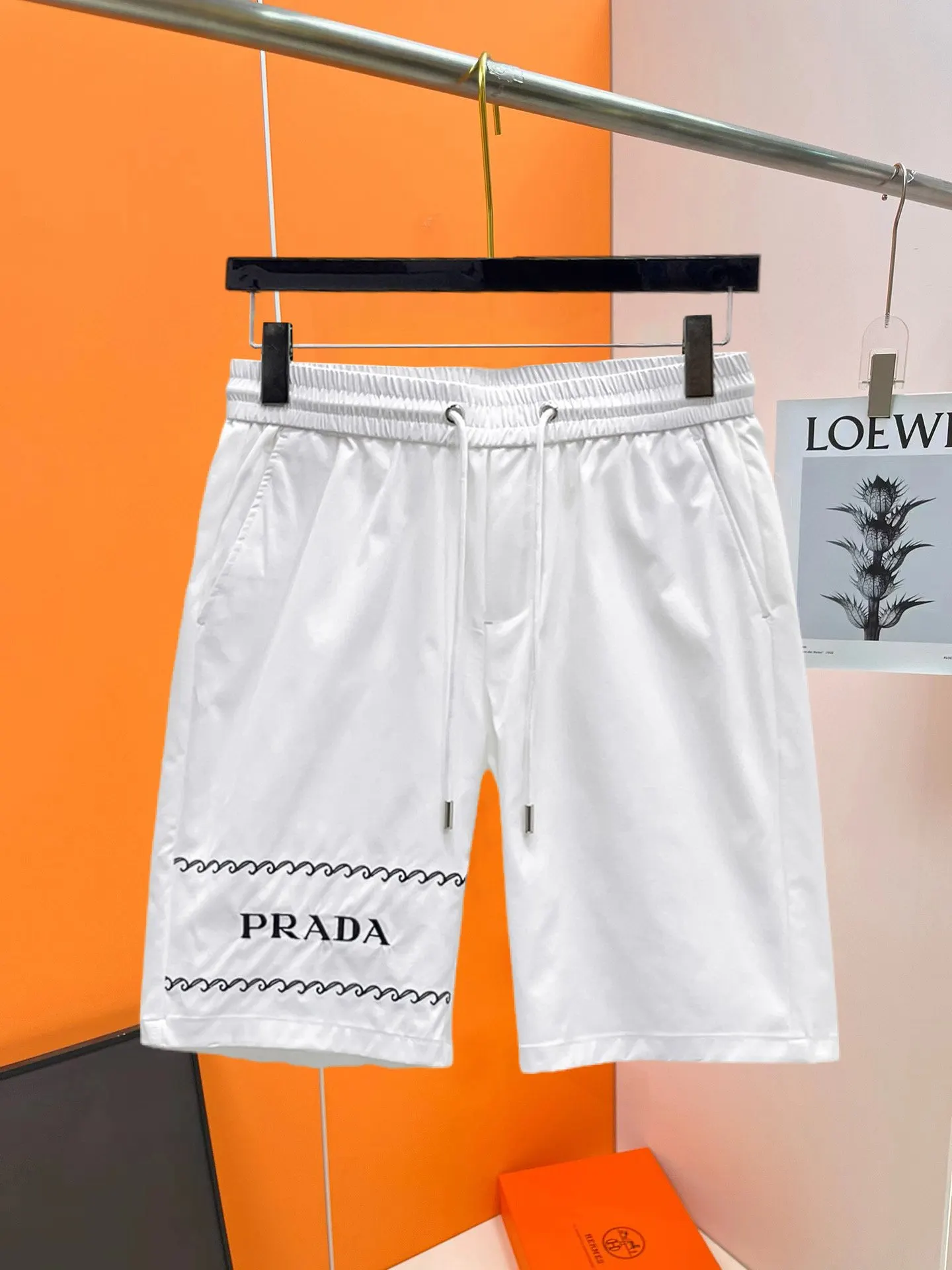 PRADA 棉质 休閒長褲 休閒寬鬆款