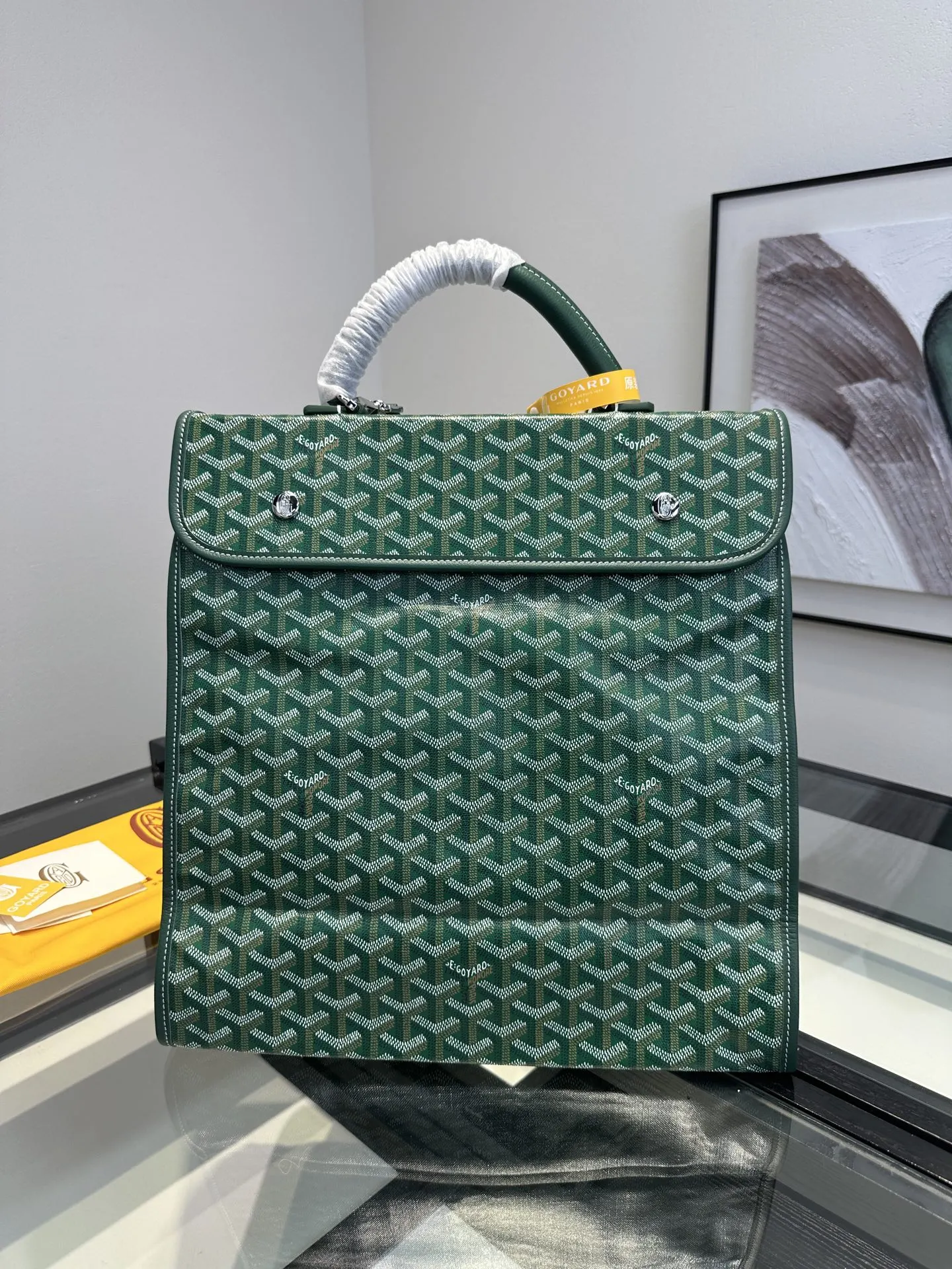 Goyard 綠色 外出旅行时请一定记得带上 Saint Léger 因 旅行袋 大容量旅行款