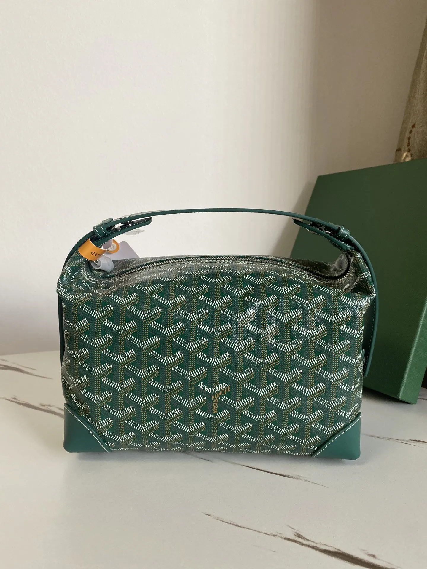 Cosmetic Pouch Leather