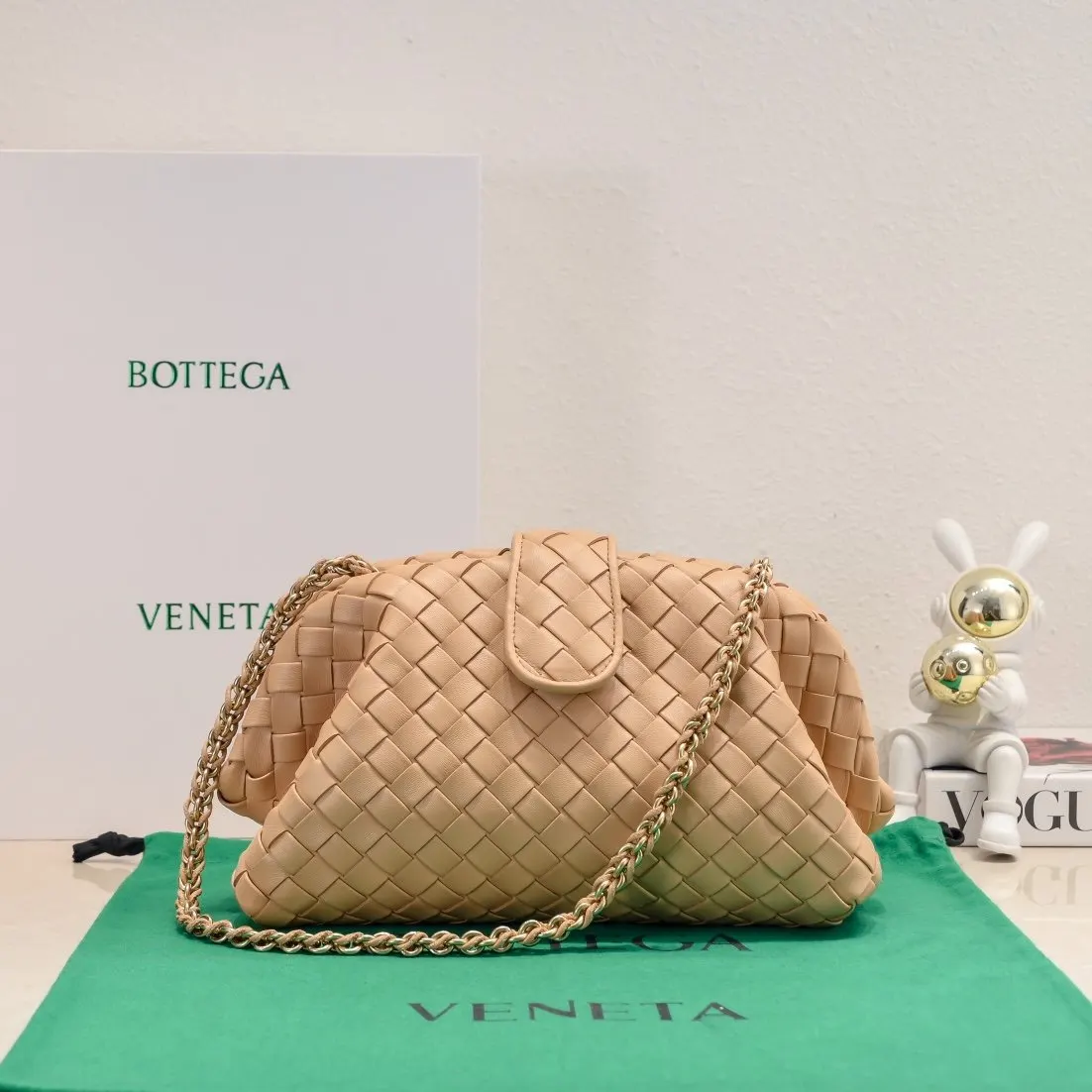 Bottega Veneta 羊皮 鏈條包 精致鏈條款