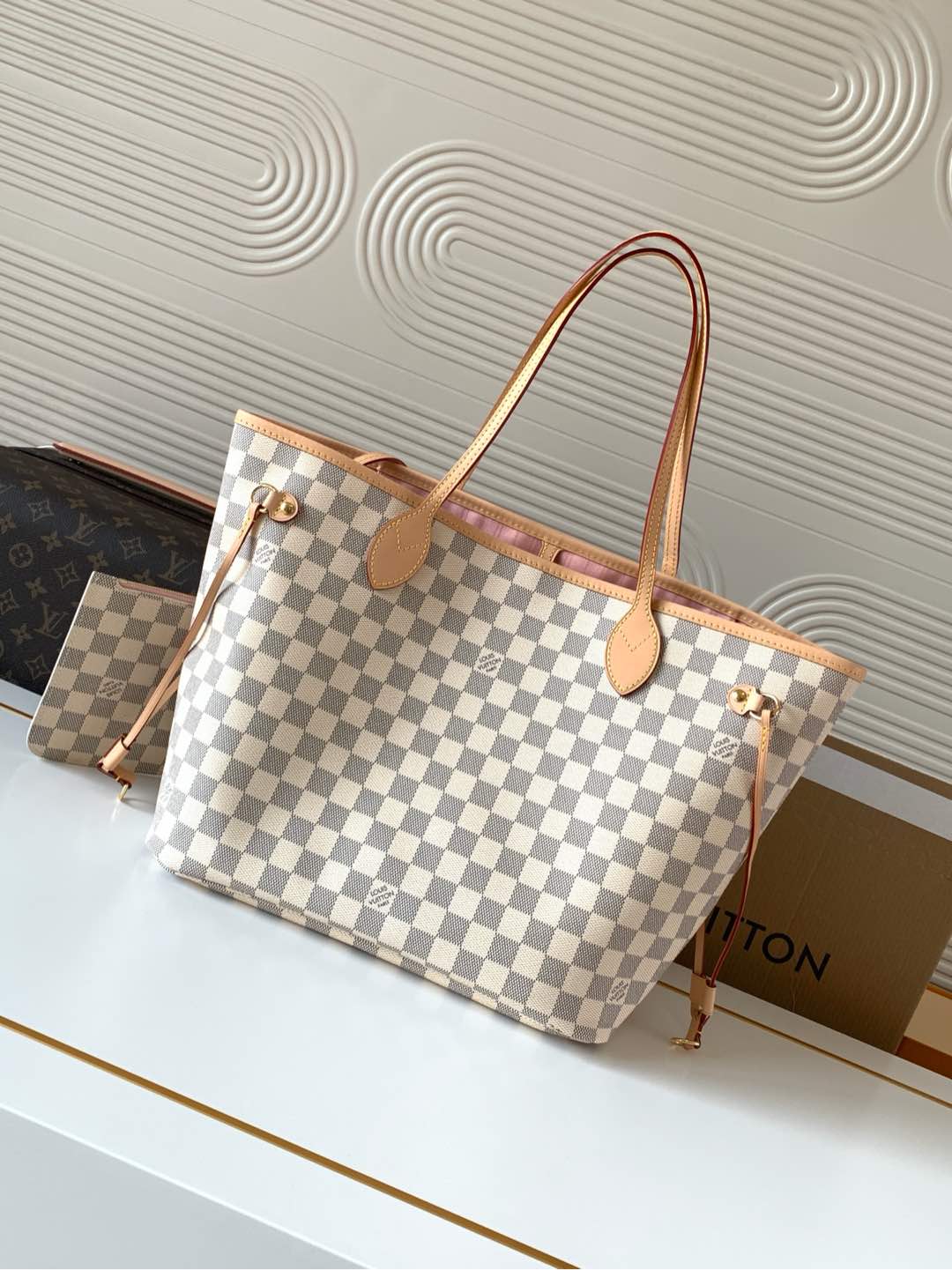 Neverfull 牛皮 托特包 大容量托特款