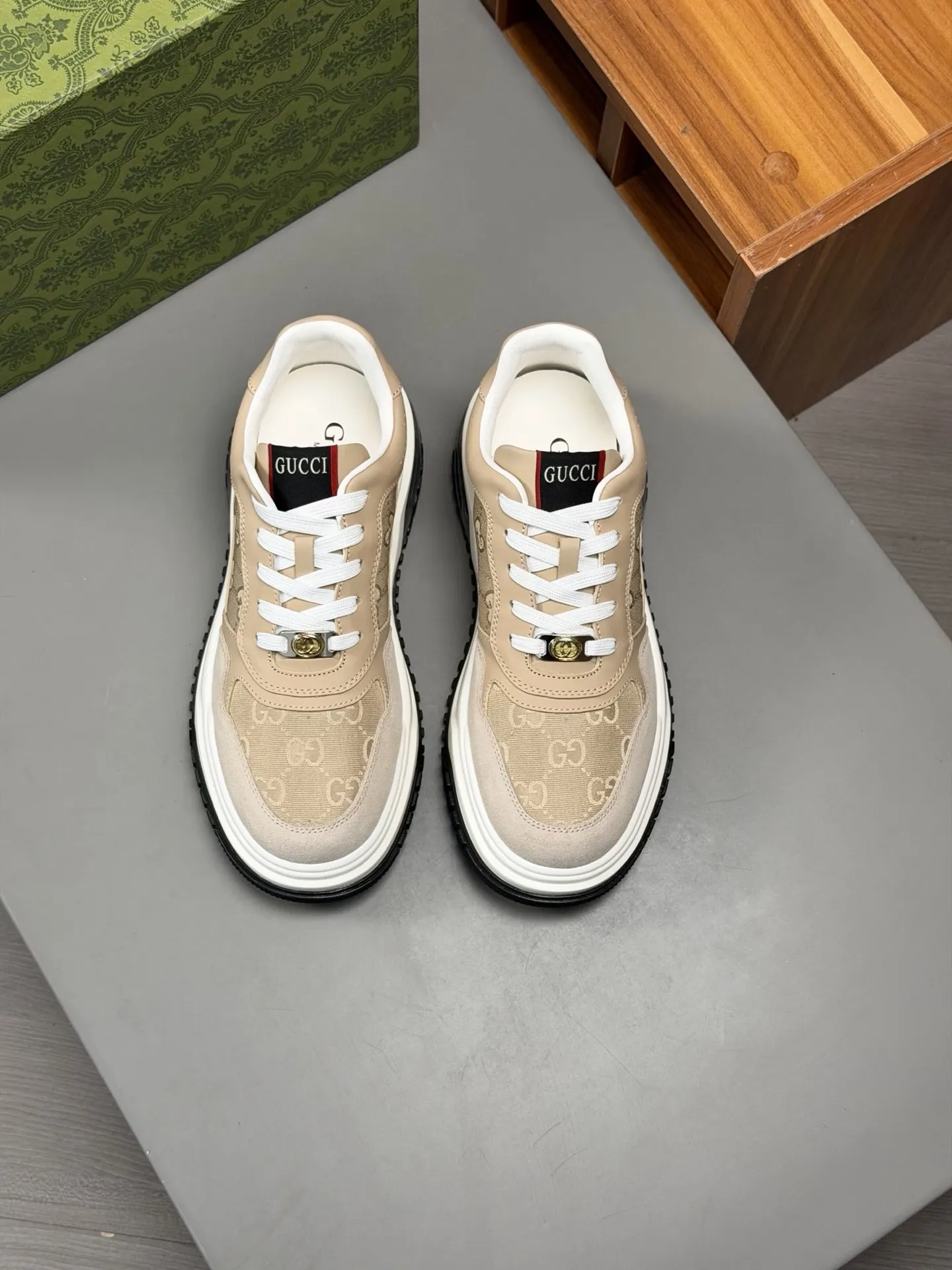 Gucci Logo休閒運動鞋 百搭款