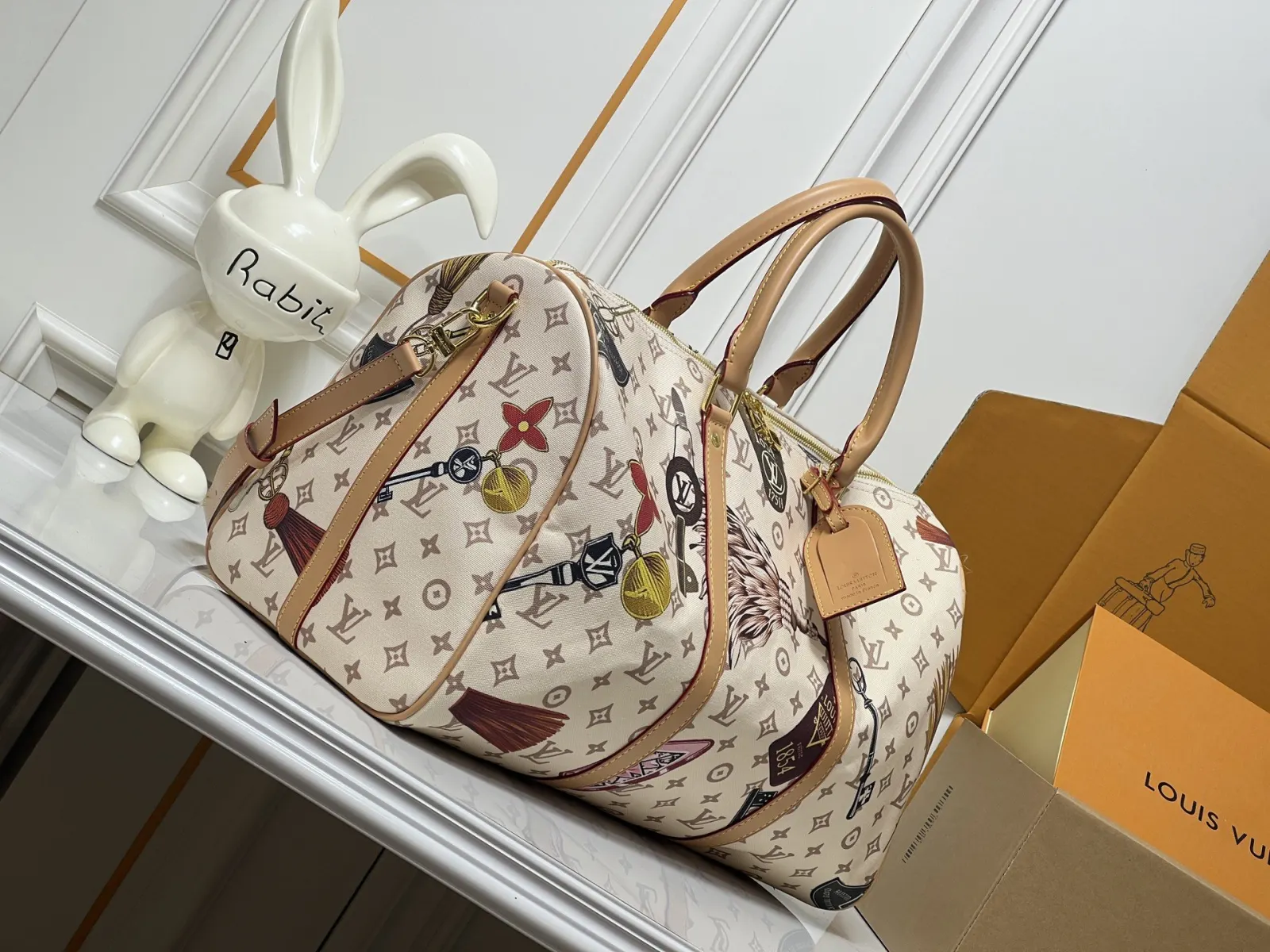 Keepall 帆布 旅行袋 大容量旅行款