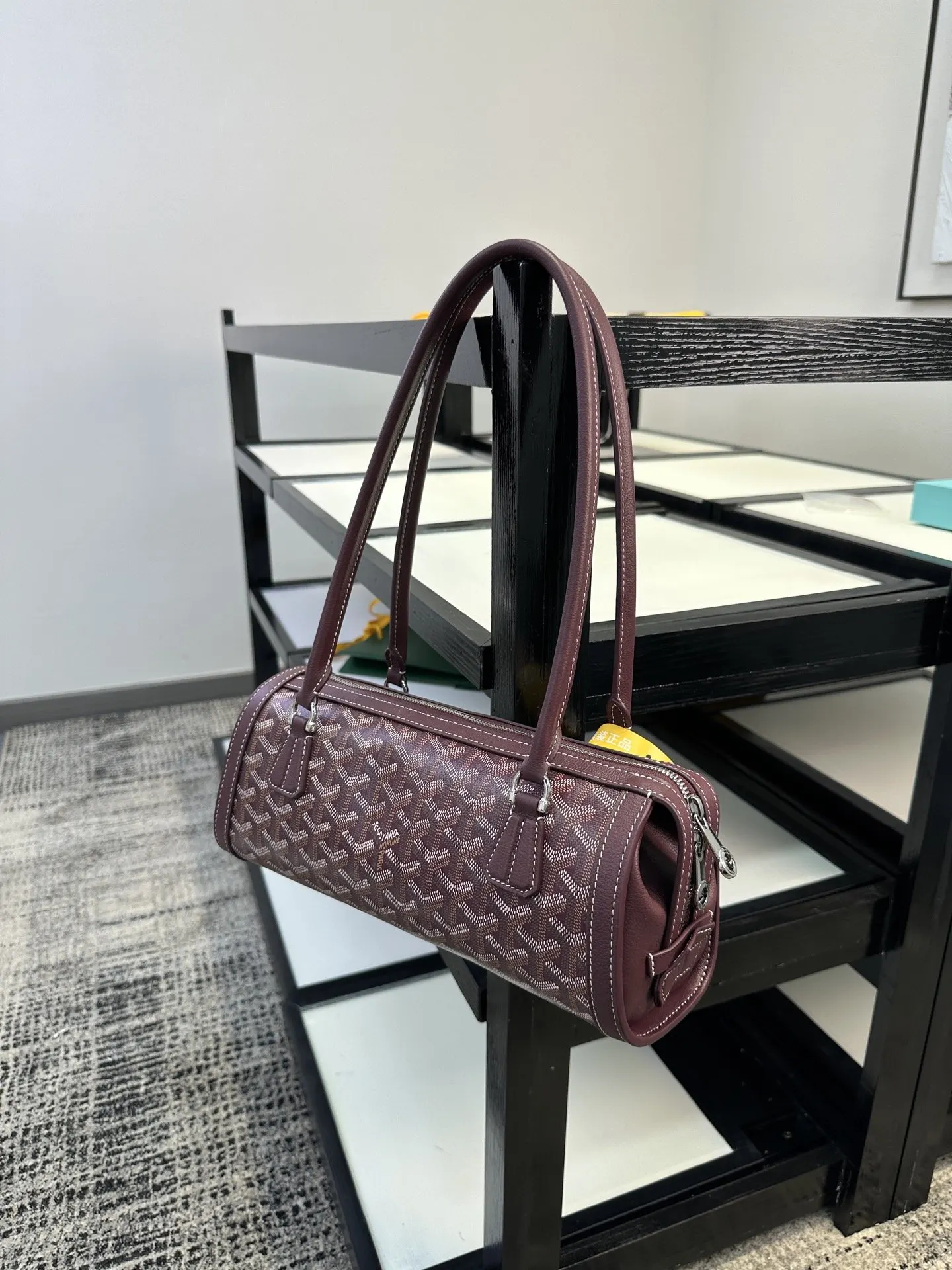Goyard 酒红 手提随性 腋下时髦 轻松适 通勤约会各种场合 腋下包 复古腋下背款