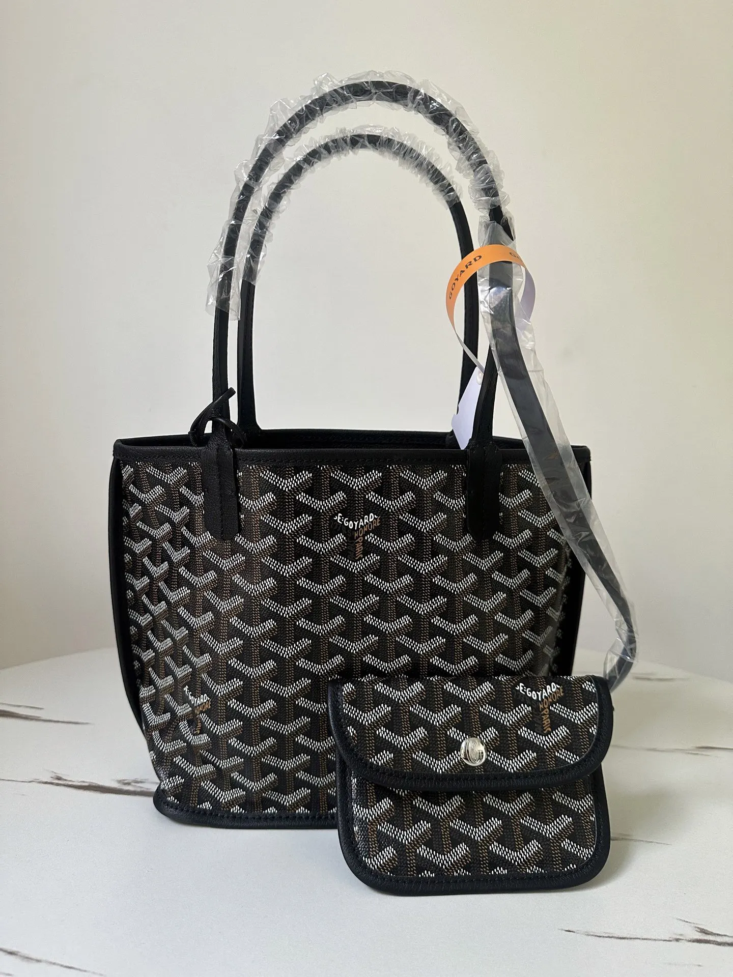 Goyard 黑色 小牛皮 托特包 大容量托特款
