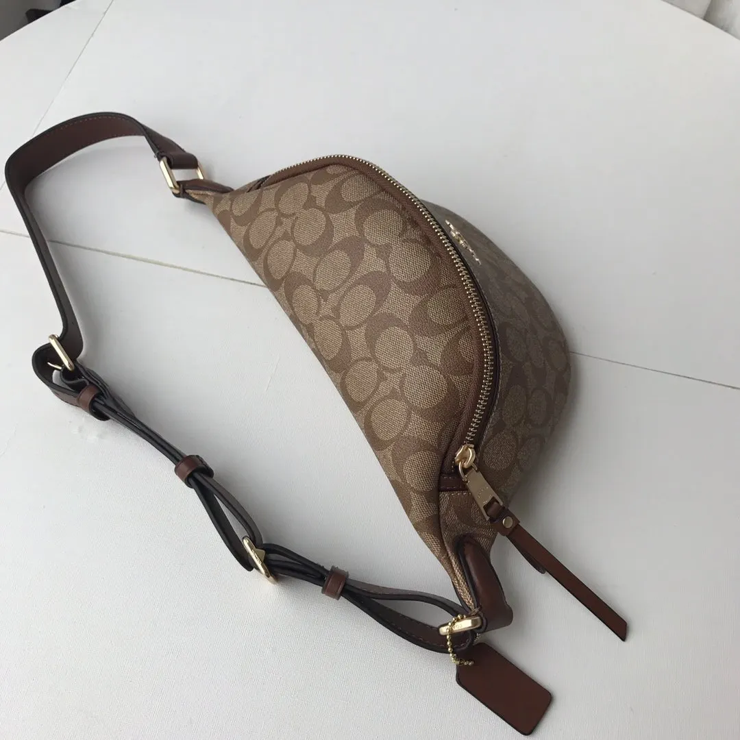 Coach 女士 經典Logo腰包 胸包 休閒腰包款