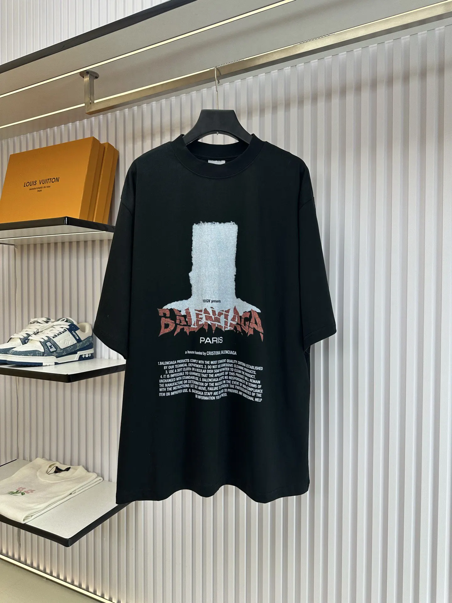 Balenciaga 純棉 短袖T恤 宽松休閒款