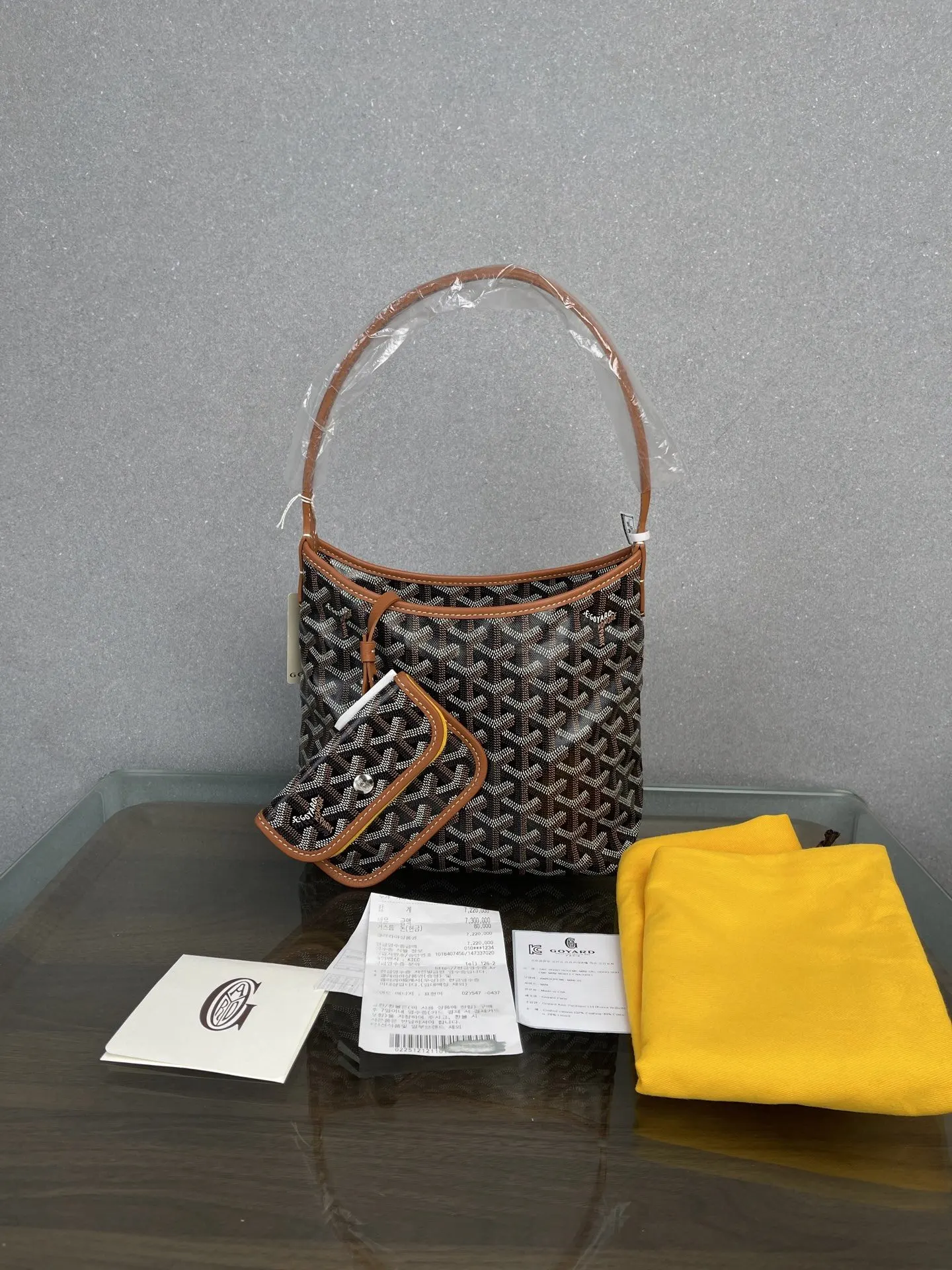 Goyard Hobo 腋下包 复古腋下背款