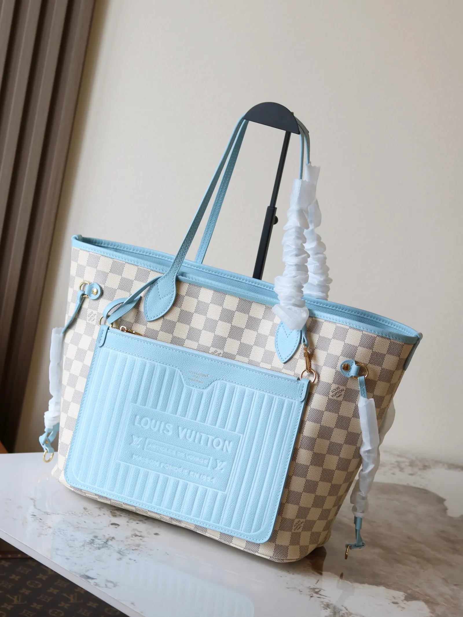 Louis Vuitton Blue Organizer Pouch Travel