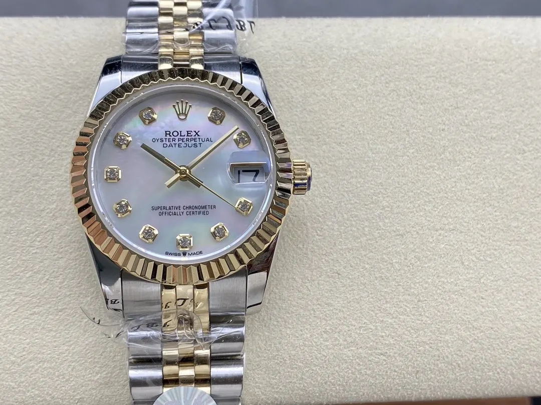 Rolex 元 高端 女款 劳力士 单历 日志型 手錶 經典腕表款