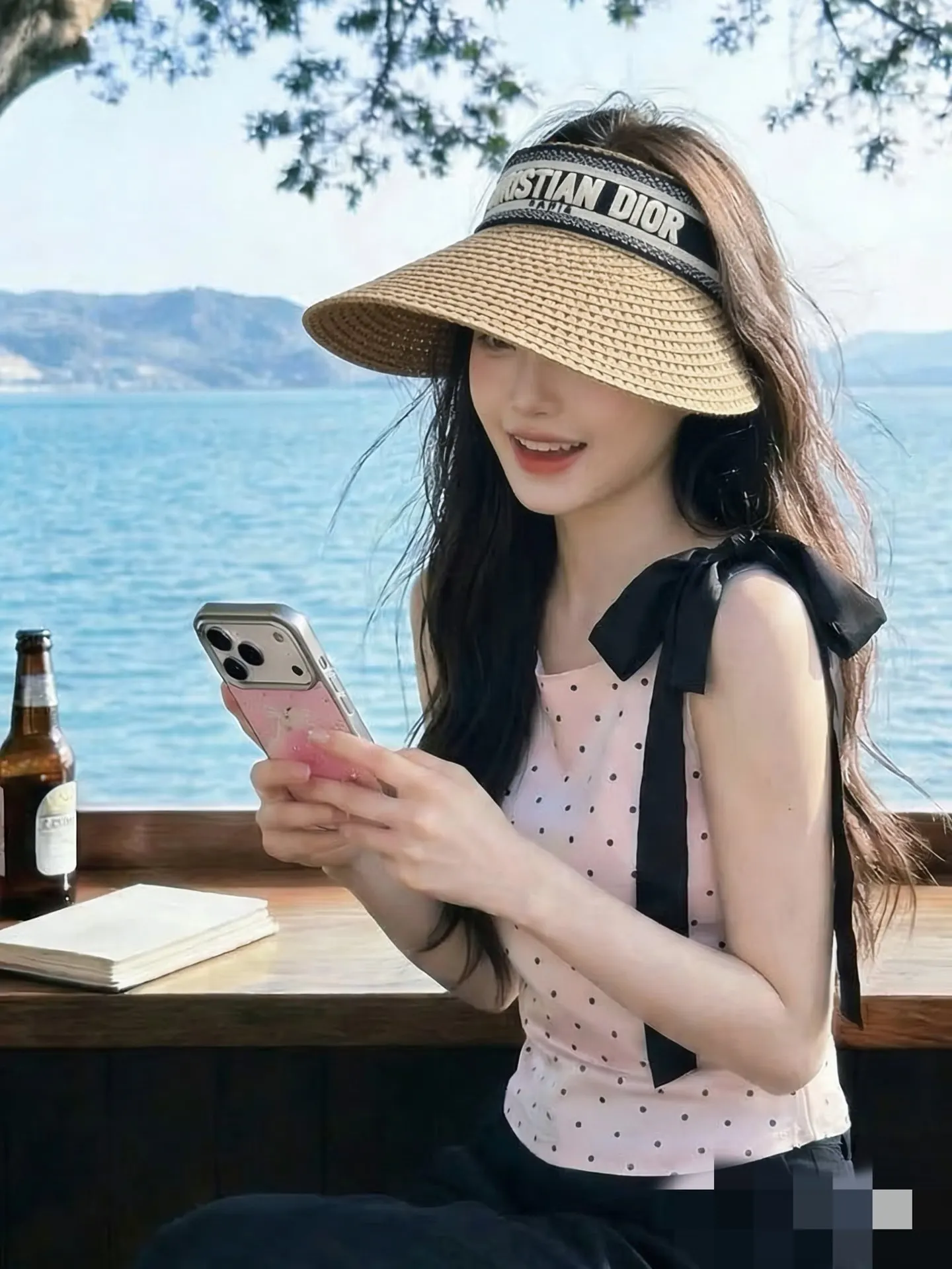 Dior 帽子 日常造型
