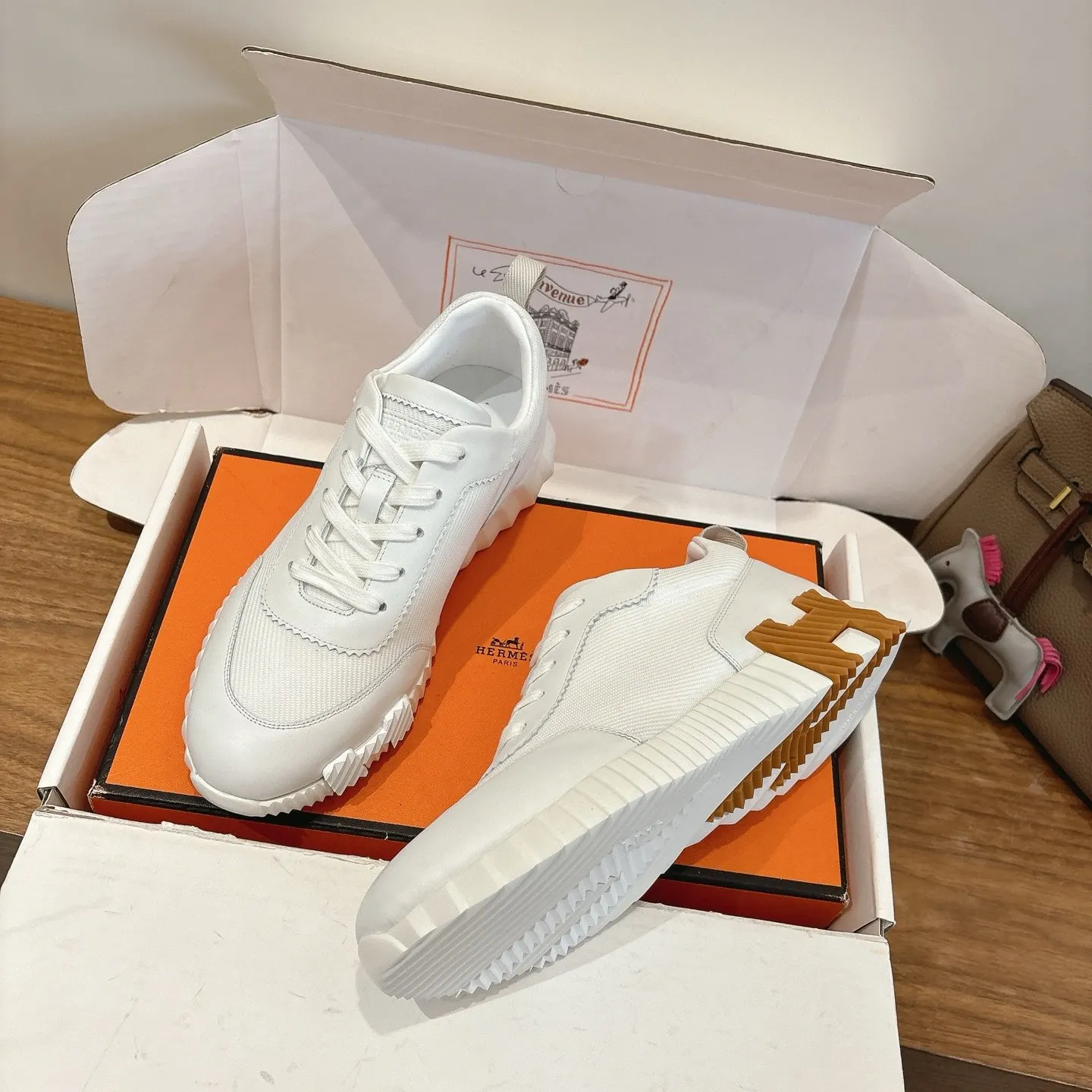 Hermes SS Sneakers Casual Versatile