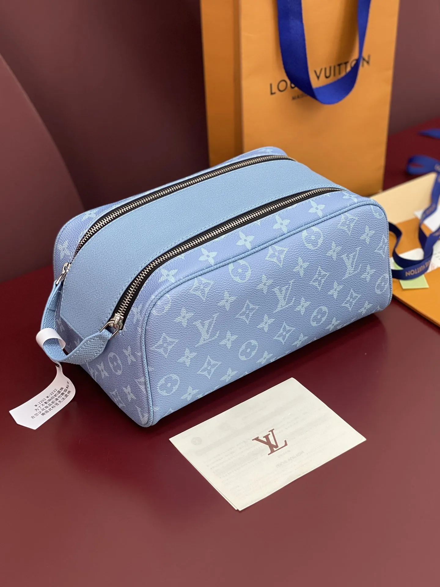 Organizer Pouch Travel Leather