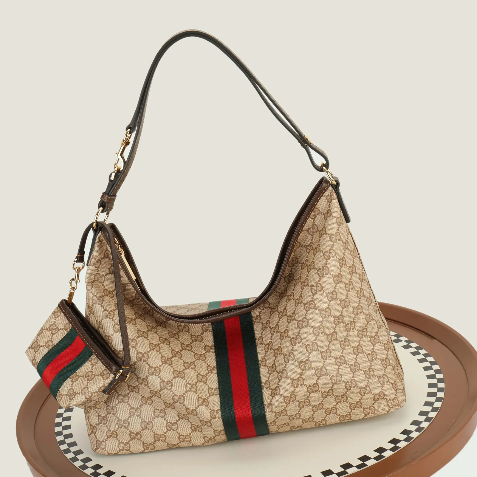 Gucci Hobo 老花 托特包 大容量托特款