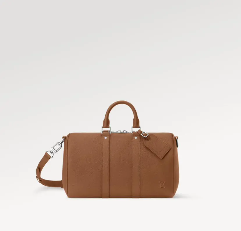 Keepall 棕色 小牛皮 旅行袋 大容量旅行款