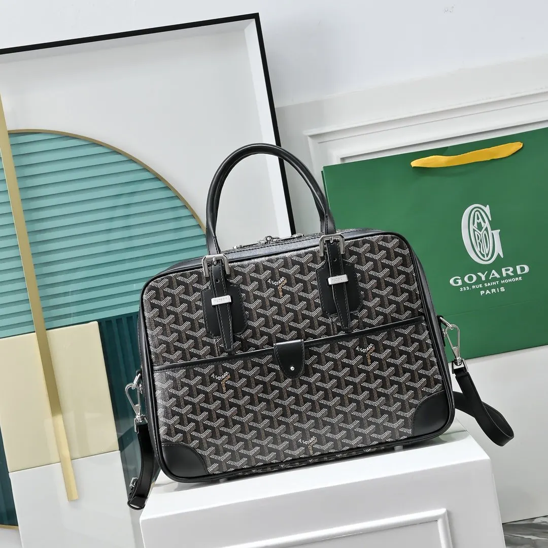Goyard 黃色 戈雅公文包是理想的商務伴侣 商務通勤款