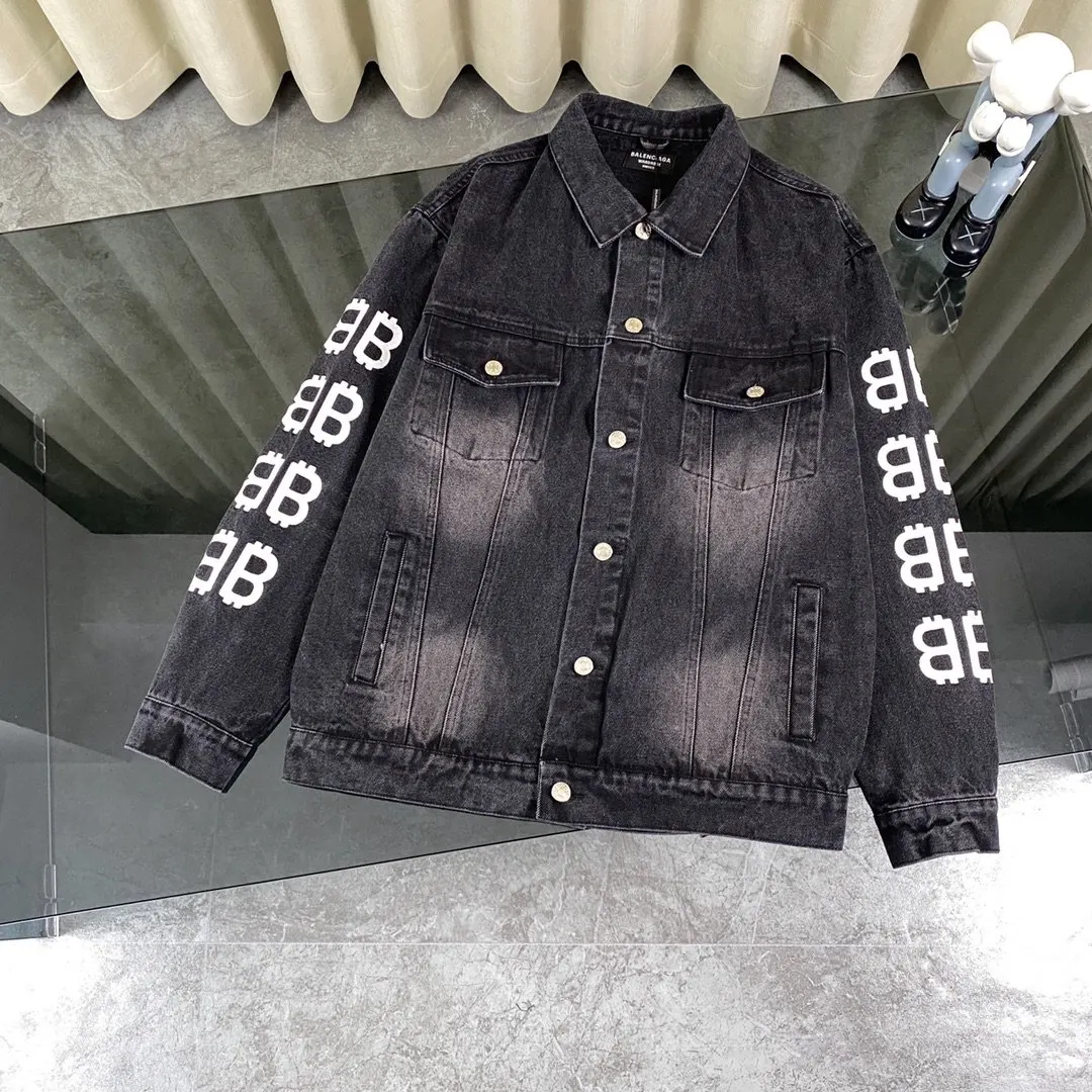 Balenciaga 白色 Logo 印花 外套 通勤休閒款