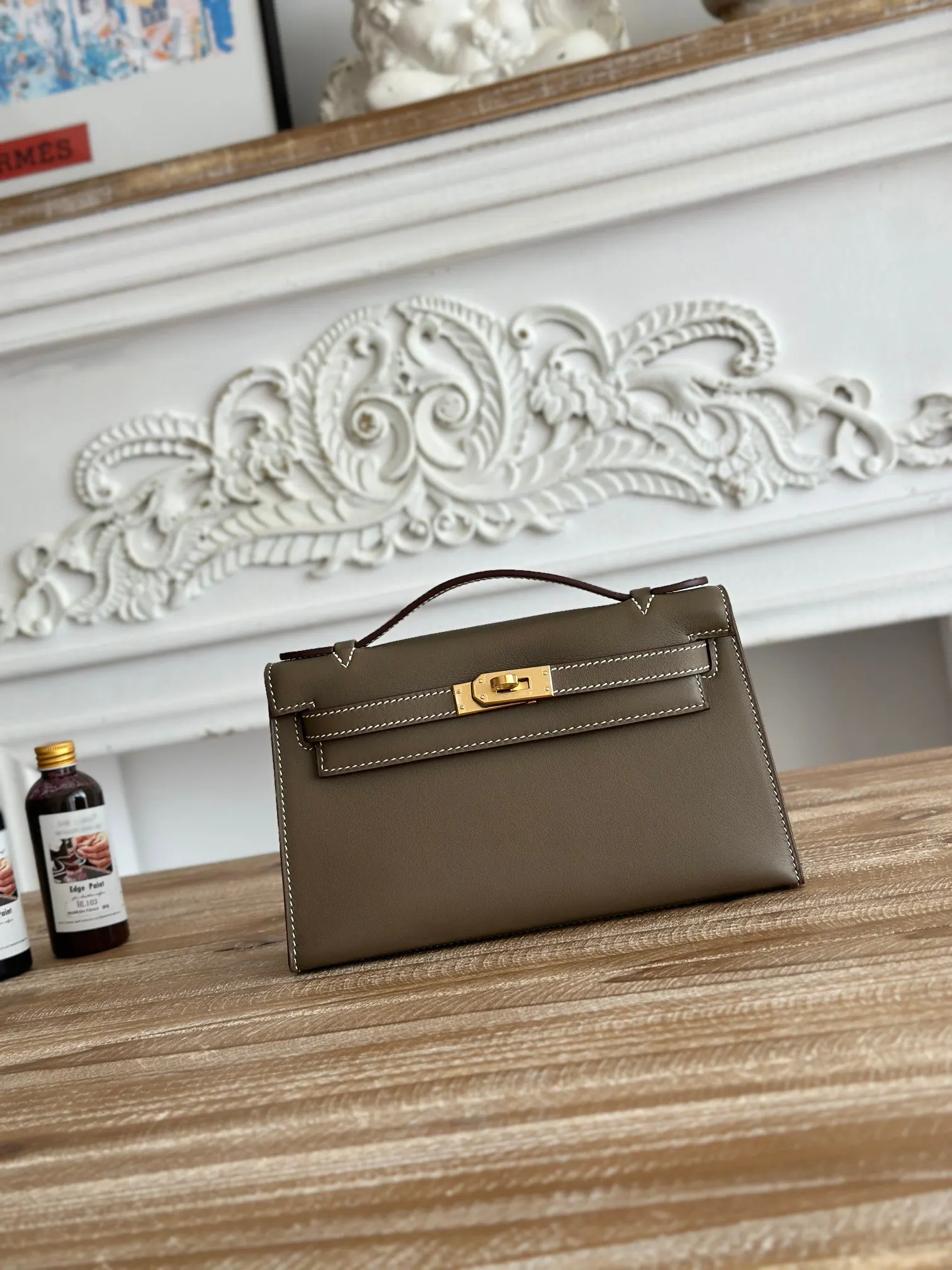 Hermes Kelly 手拿包 精致手拿款