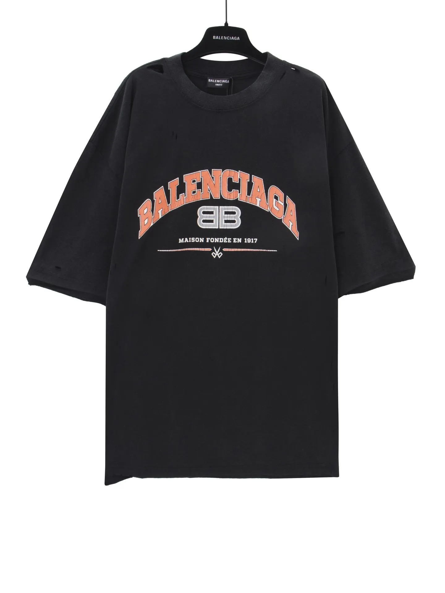 Balenciaga Logo 短袖T恤 街頭休閒款