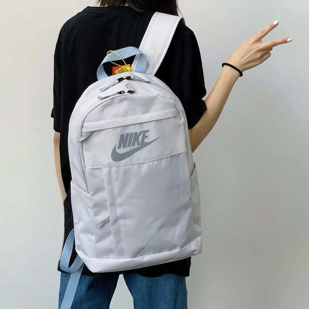 黑色 白色 高 Nike耐克冷色系双肩包单肩包学生书包 实用双肩款