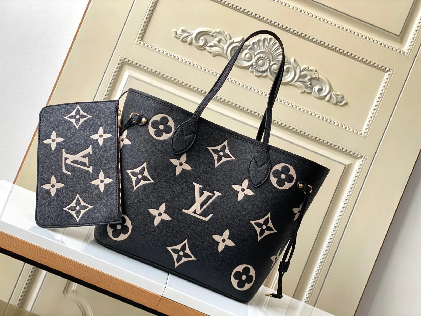 Neverfull 牛皮 手提包 通勤手提款