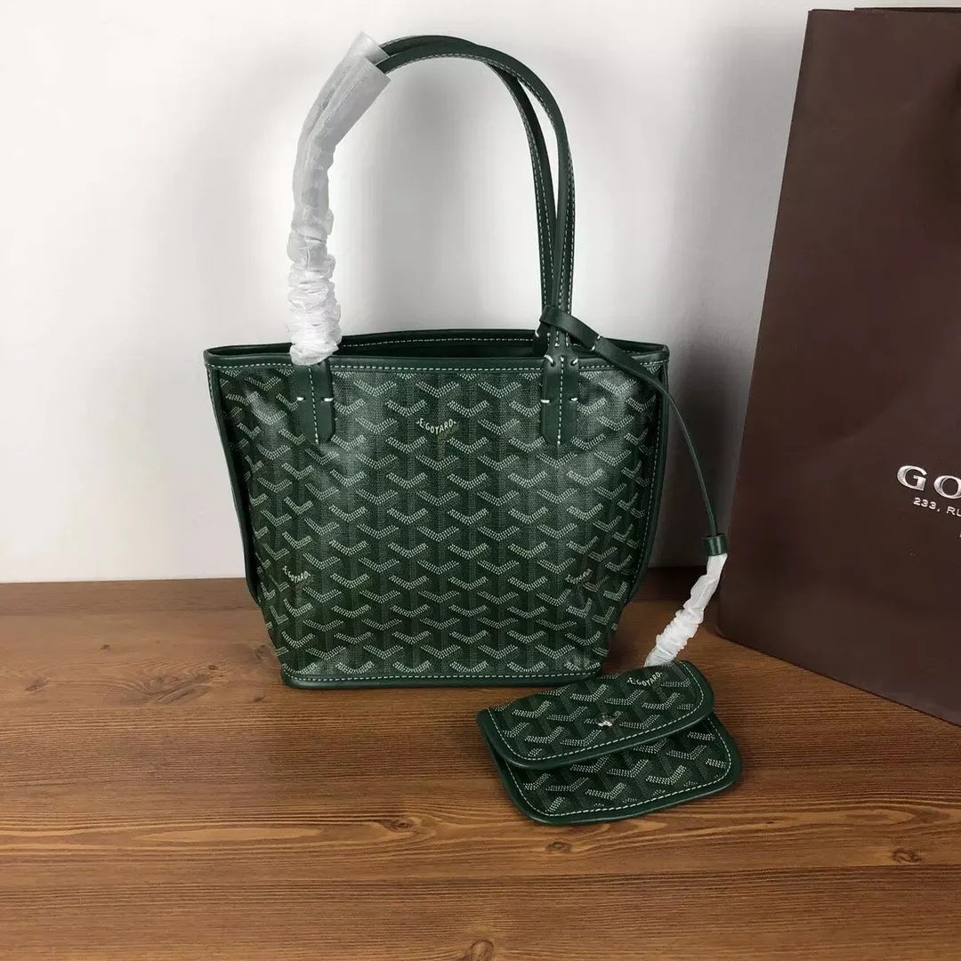 Goyard 双面对花mini购物袋多色低调又经典的Y字花纹 非常 托特包 大容量托特款