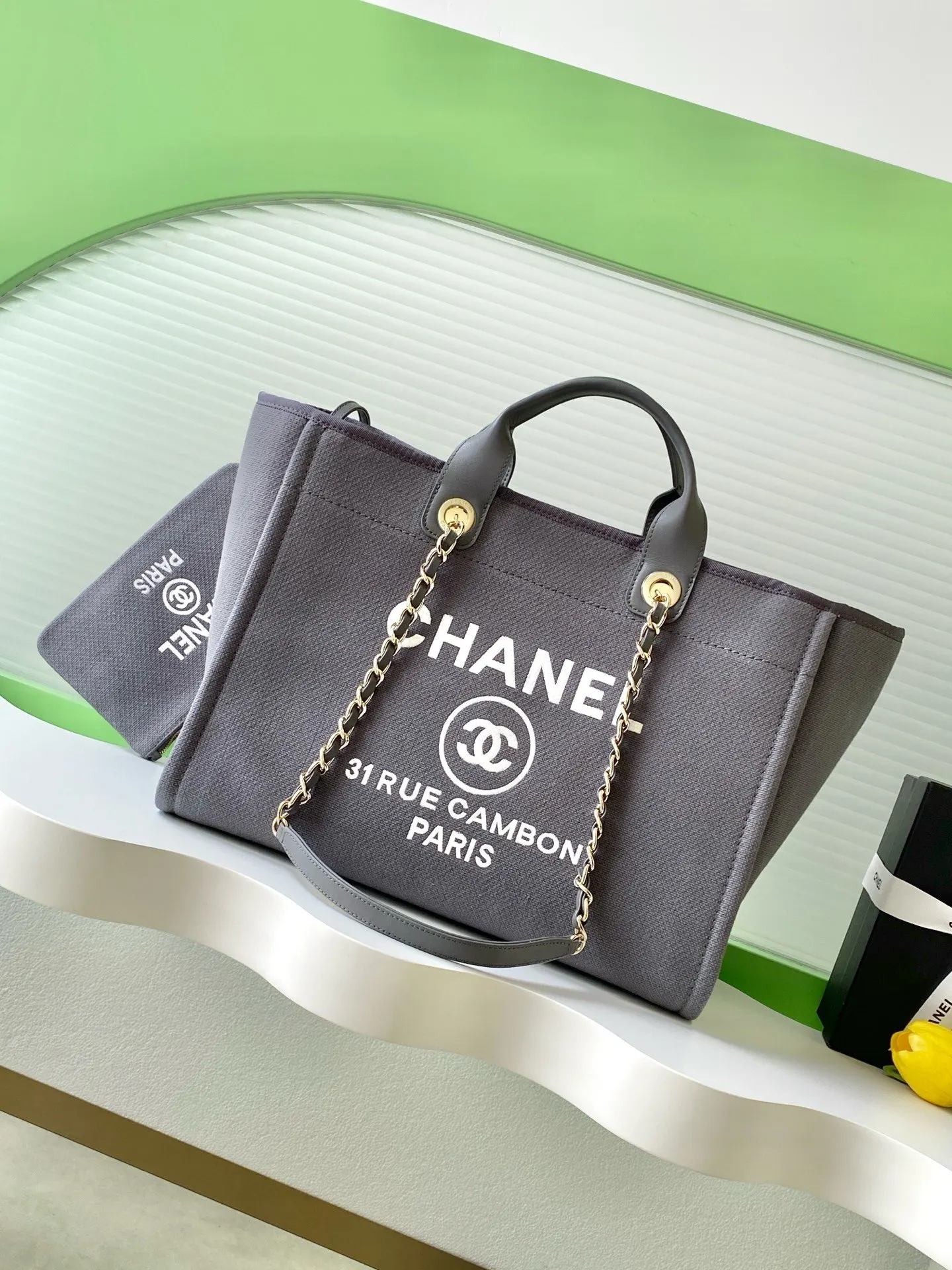 CHANEL 小牛皮 旅行袋 大容量旅行款