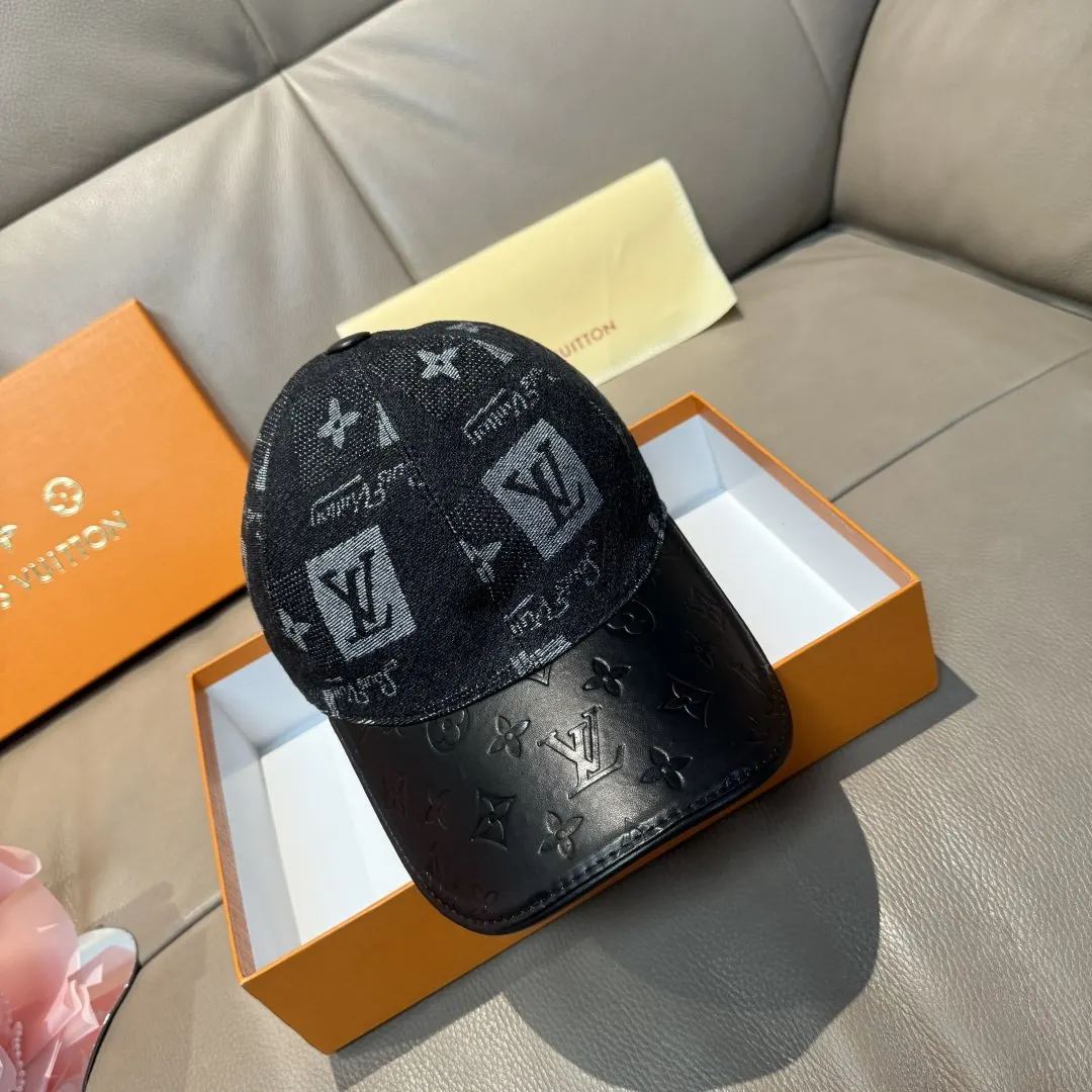 LV 牛皮 棒球帽 日常休闲款