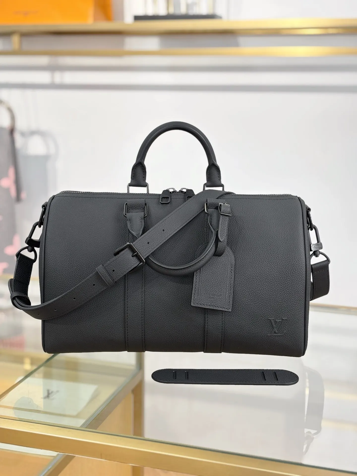 Keepall 黑色 BANDO 旅行袋 大容量旅行款