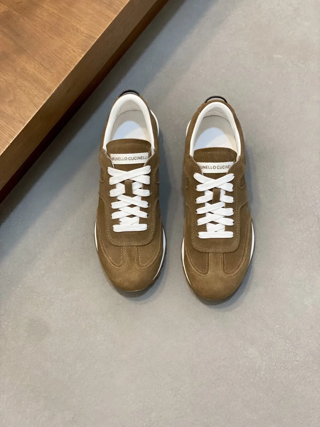 Brunello Cucinelli SS White Sneakers Casual Versatile