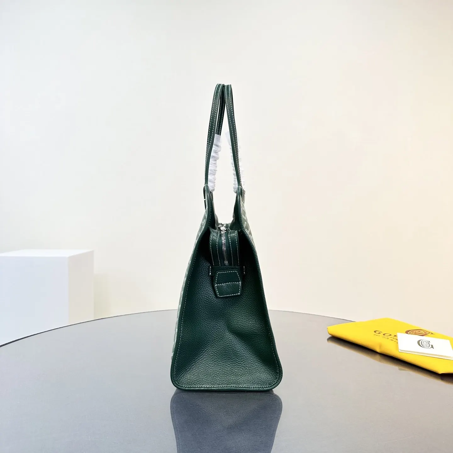 Top Handle Bag Commuter Leather