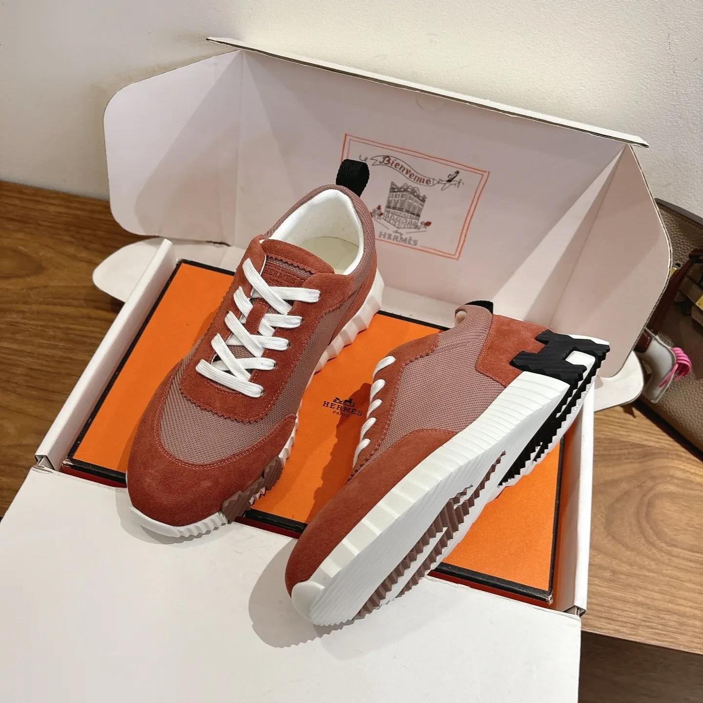 Hermes SS Sneakers Casual Versatile