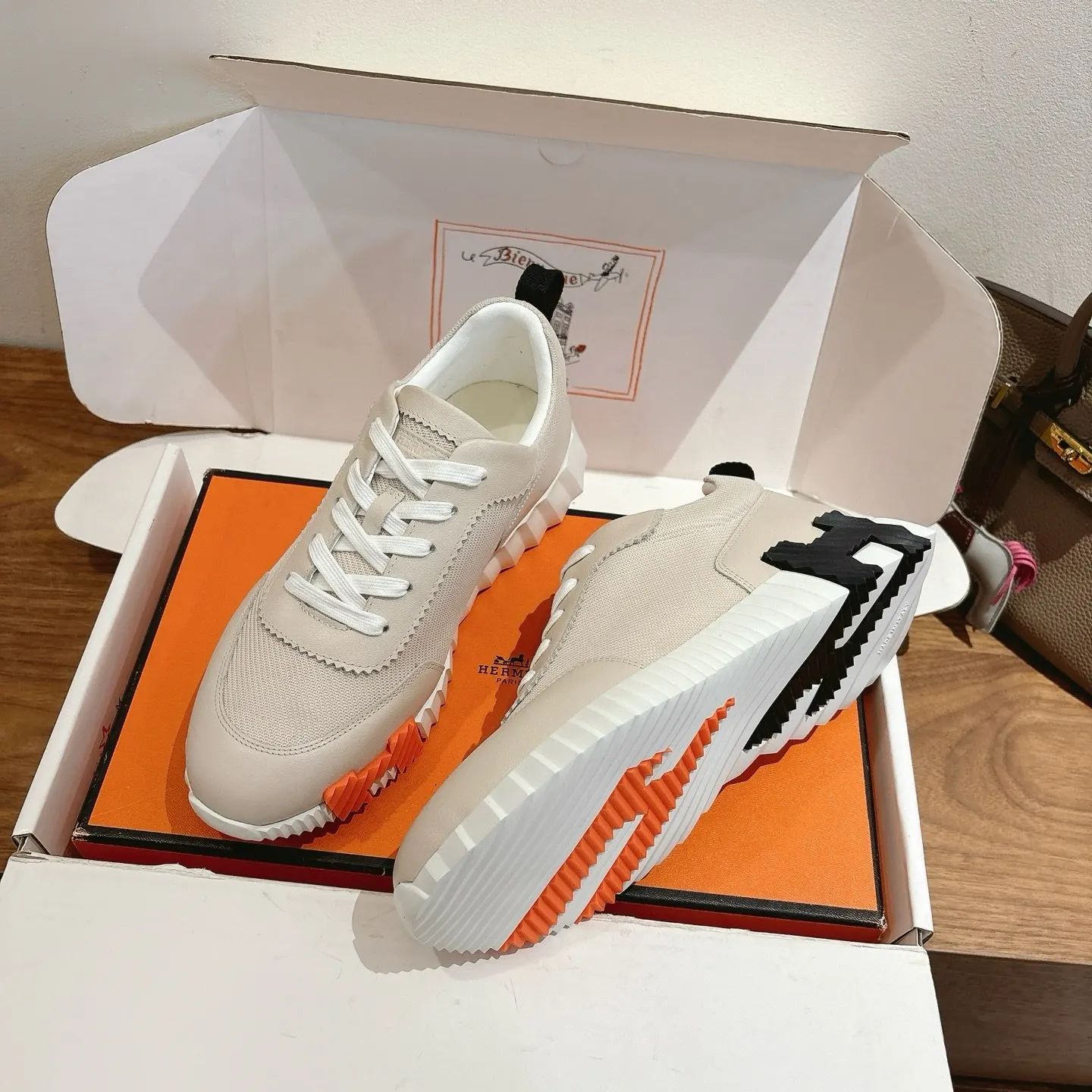 Hermes SS Sneakers Casual Versatile