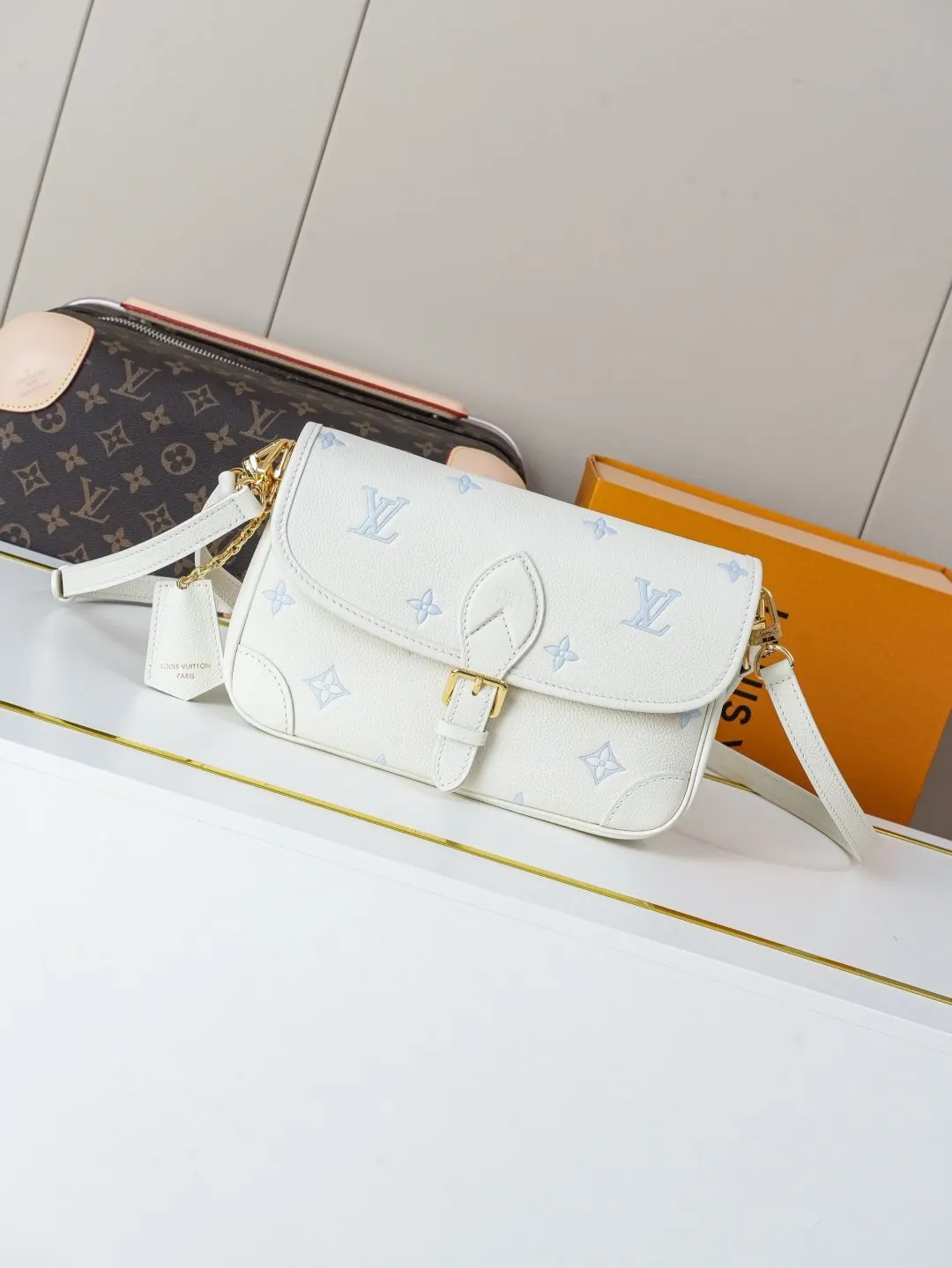 LV Diane 牛皮 收纳包 旅行收纳款