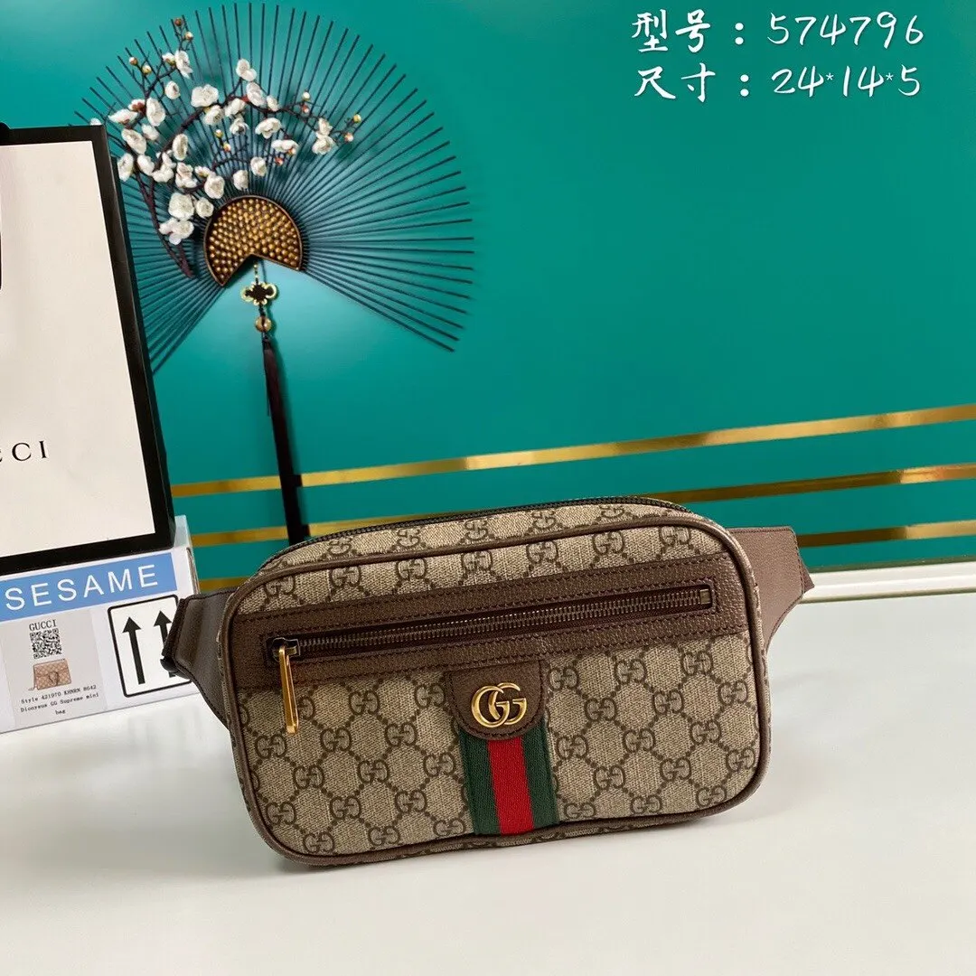 Belt Bag Casual Leather