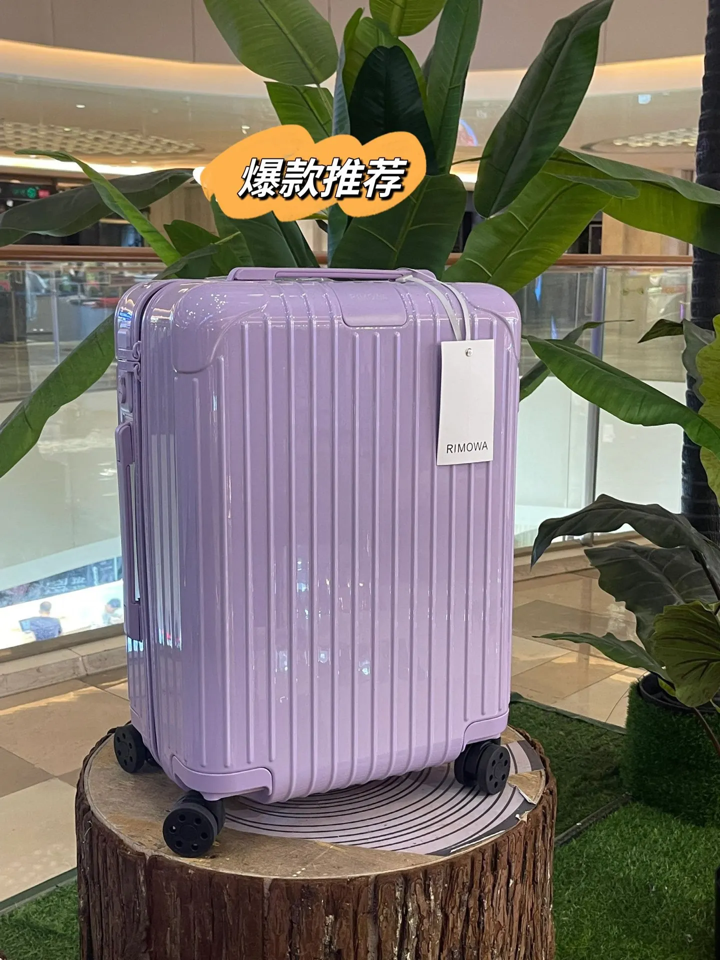 黑色 白色 RIMOWA 日默瓦Essential 系列旅 行李箱 旅行拉杆款 轻便出行款
