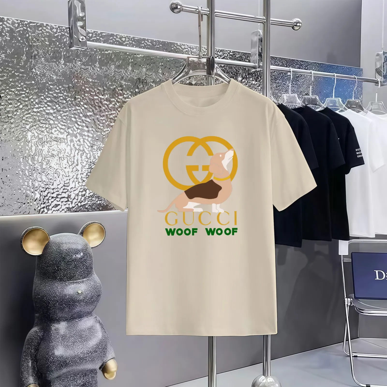 Gucci Logo印花短袖T恤