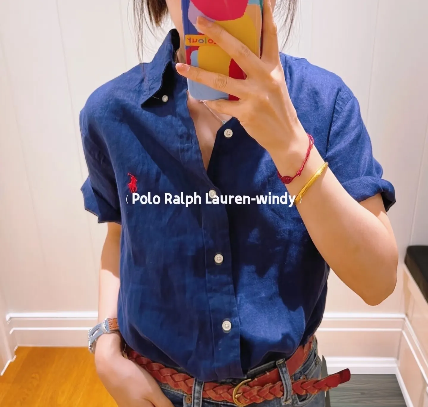 Ralph Lauren 水洗 衬衫 通勤百搭款