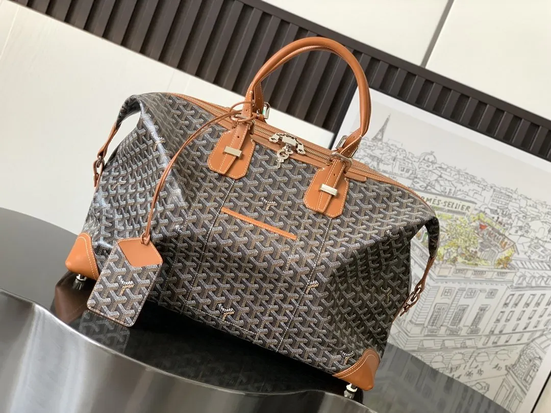 Goyard 它的提手可调节长度 可确保手提时的舒適度 并且开口两 旅行袋 大容量旅行款