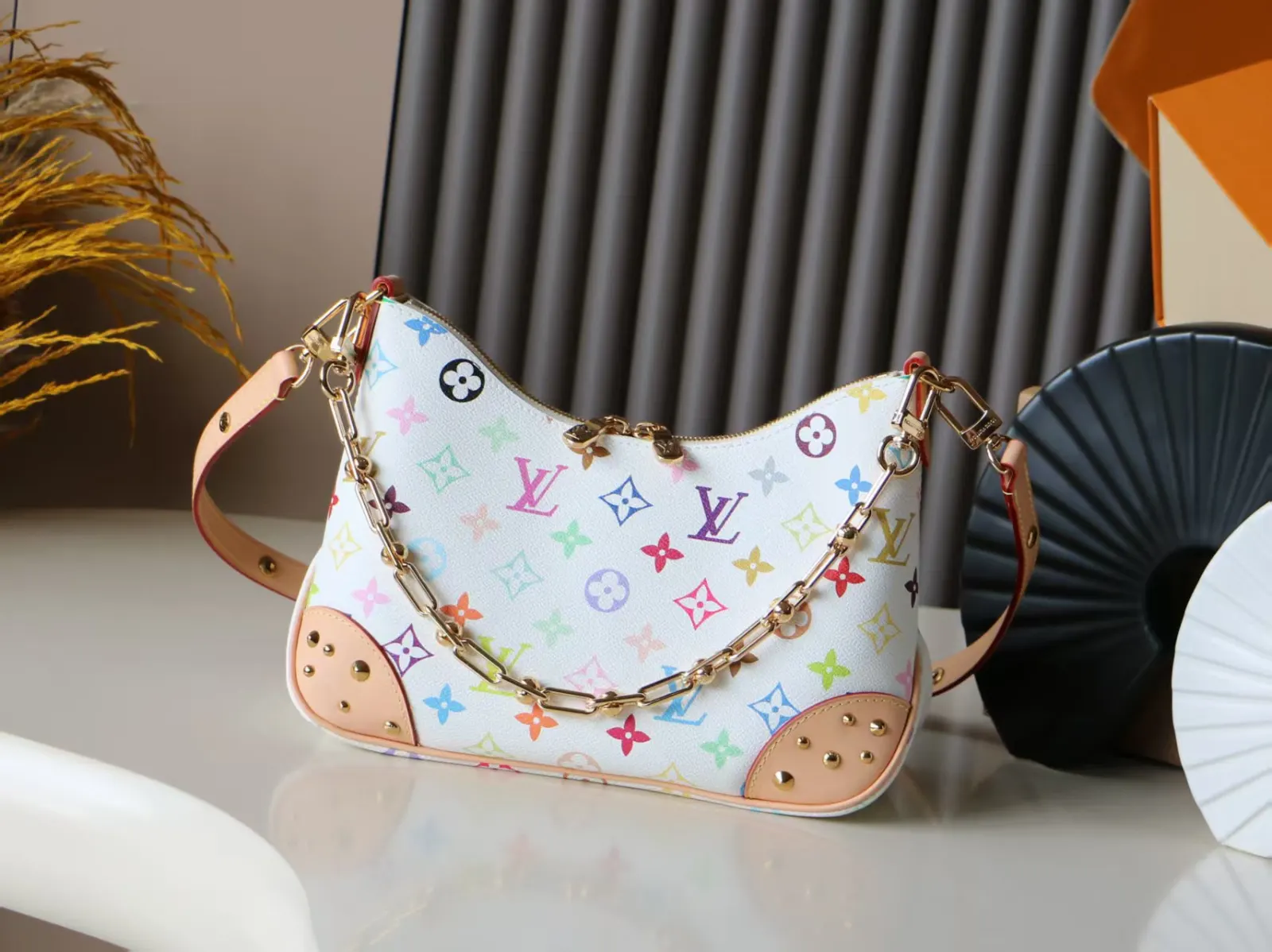 Louis Vuitton Chain Bag Canvas