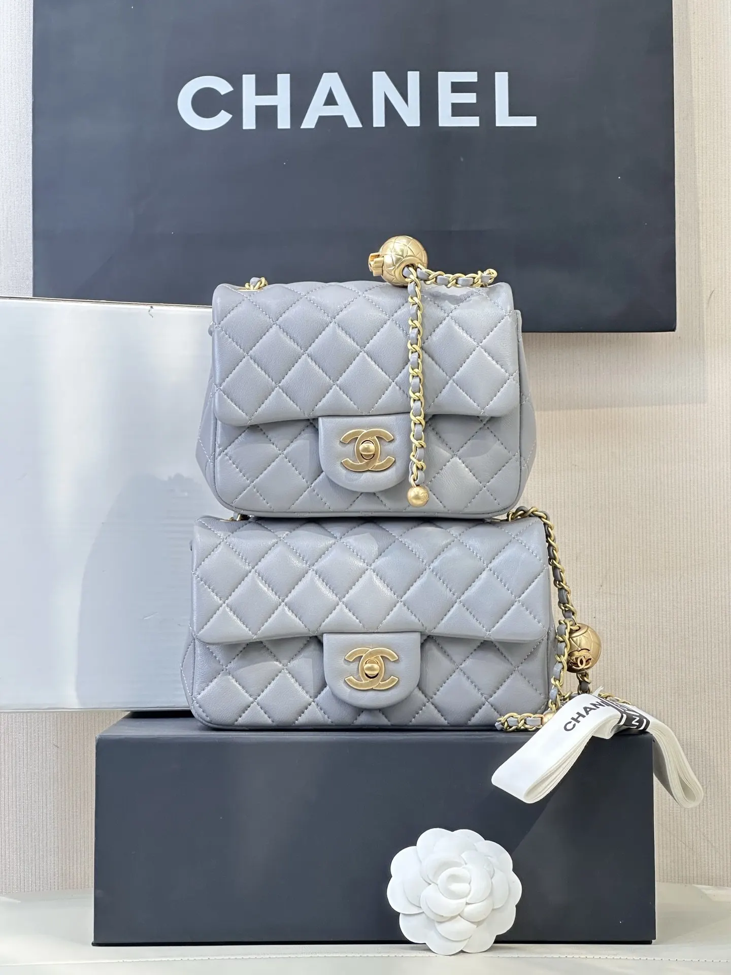 Chanel Gold Chain Bag