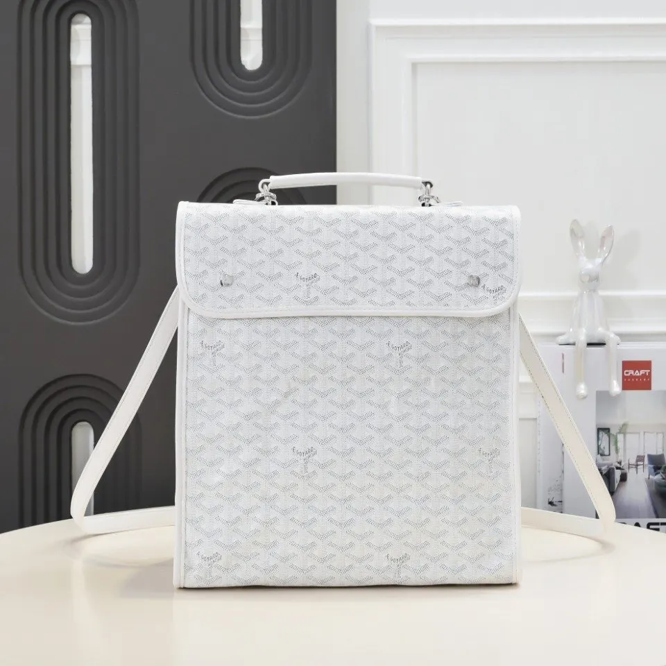 Goyard White Backpack